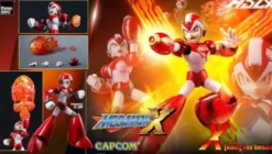 Mega Man Figura MDLX Rockman X / Mega Man X (Rising Fire Version) 12 cm