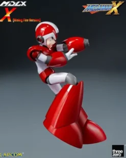 Mega Man Figura MDLX Rockman X / Mega Man X (Rising Fire Version) 12 cm