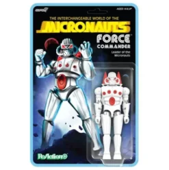 Micronauts Figura ReAction+ Force Commander 9 cm