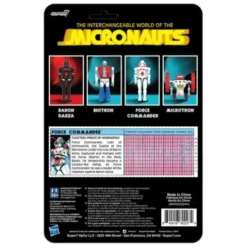 Micronauts Figura ReAction+ Force Commander 9 cm