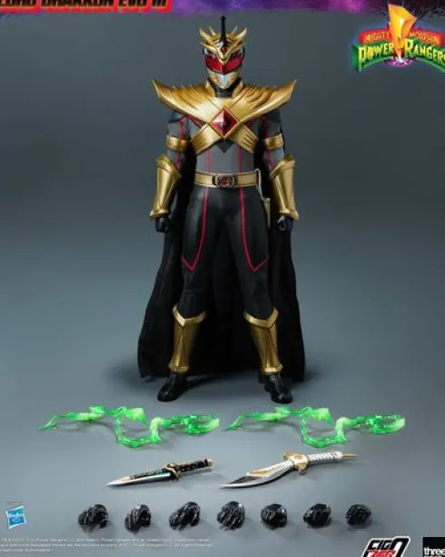 Mighty Morphin Power Rangers Shattered Grid Figura FigZero 1/6 Lord Drakkon Evo III 30 cm
