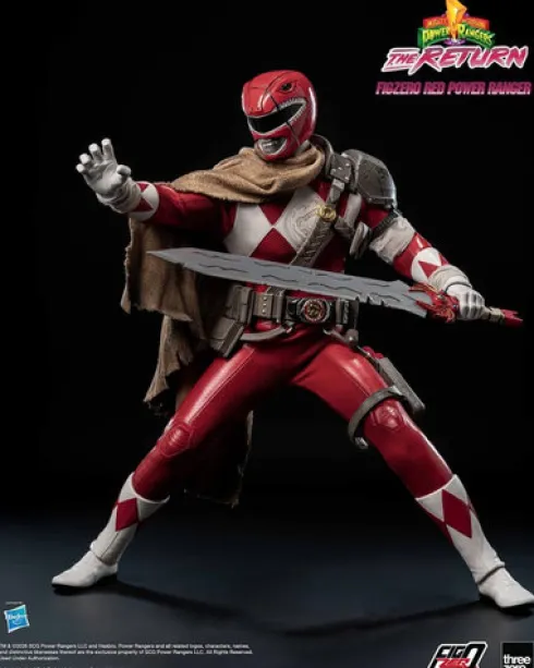 Mighty Morphin Power Rangers: The Return FigZero Figura 1/6 Red Power Ranger 31 cm