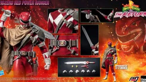 Mighty Morphin Power Rangers: The Return FigZero Figura 1/6 Red Power Ranger 31 cm