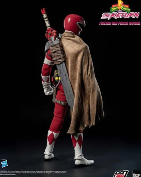 Mighty Morphin Power Rangers: The Return FigZero Figura 1/6 Red Power Ranger 31 cm