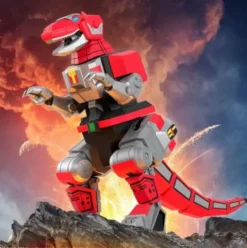 Mighty Morphin Power Rangers Galácticos Figura Ultimates Tyrannosaurus Dinozord 20 cm