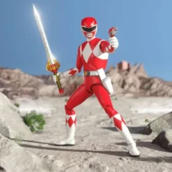 Mighty Morphin Power Rangers Galácticos Figura Ultimates Red Ranger 18 cm