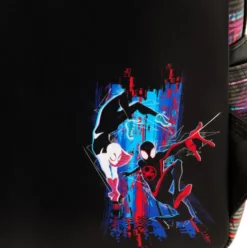 Mochila lenticular Cruzando el Multiverso Spiderman Marvel Loungefly 27cm