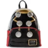 Mochila Metallic Thor Marvel Loungefly 26cm