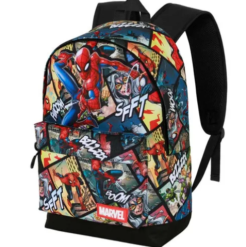 Mochila Panels Spiderman Marvel 44cm adaptable