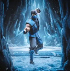Mortal Kombat Estatua 1/10 Art Scale Sub-Zero (Ninjas Collection) heo Exclusice 21 cm