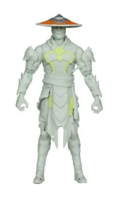 Mortal Kombat Figura Glow in the Dark Edition Raiden (Gold Label) 18 cm