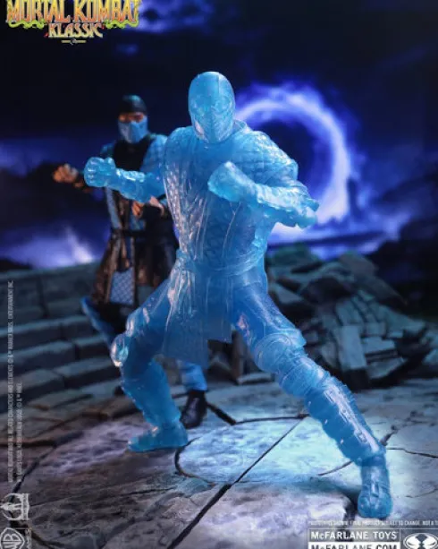 Mortal Kombat Klassic Figura Sub-Zero (Ice Clone) 18 cm