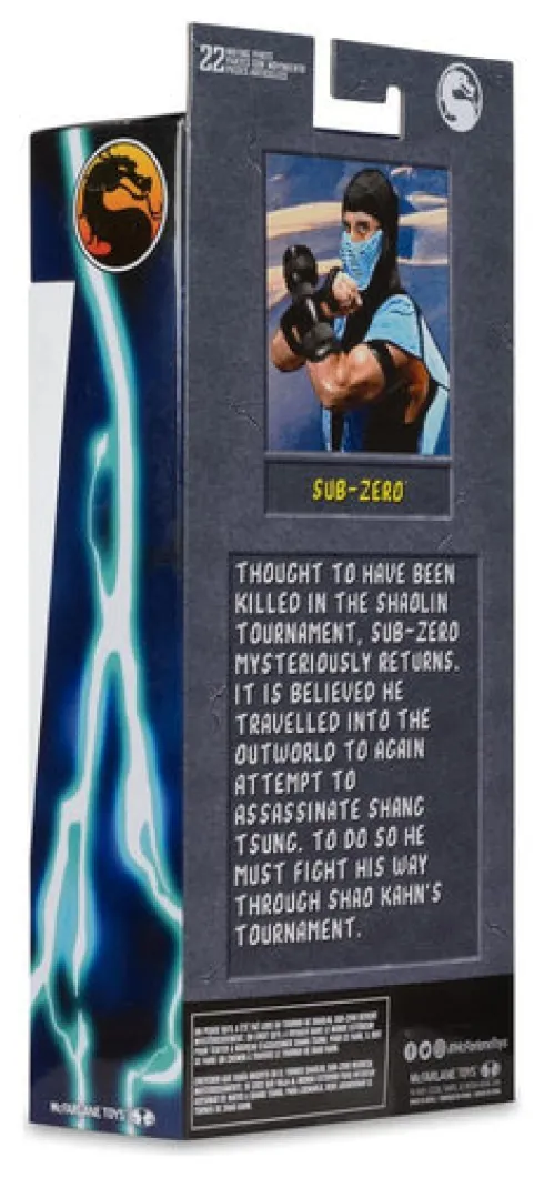 Mortal Kombat Klassic Figura Sub-Zero (Ice Clone) 18 cm