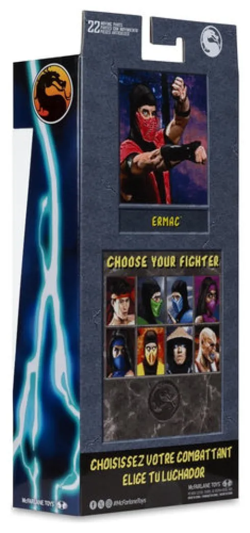 Mortal Kombat Klassics Figura de Acción Ermac 18 cm