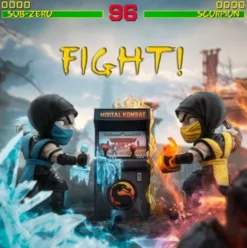 Mortal Kombat Minifiguras Mini Co. PVC Scorpion vs. Subzero Arcade Set 15 cm