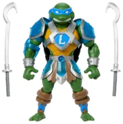 MOTU x TMNT: Turtles of Grayskull Figura Leonardo 14 cm