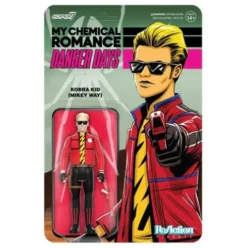 My Chemical Romance ReAction Figura Wave 01 (Danger Days) Kobra Kid (Unmasked) 10 cm