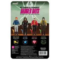 My Chemical Romance ReAction Figura Wave 01 (Danger Days) Kobra Kid (Unmasked) 10 cm