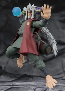 Naruto Figura S.H.Figuarts Jiraiya Hidden Leaf Heroic Master Sage (Sage Mode Set) 17 cm