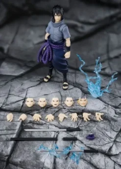 Naruto Figura SH-Figuarts Sasuke Uchiha Solitary Shinobi 15 cm