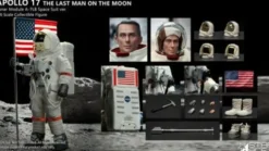 NASA Apollo 17 Figura 1/6 The Last Man on the Moon 30 cm