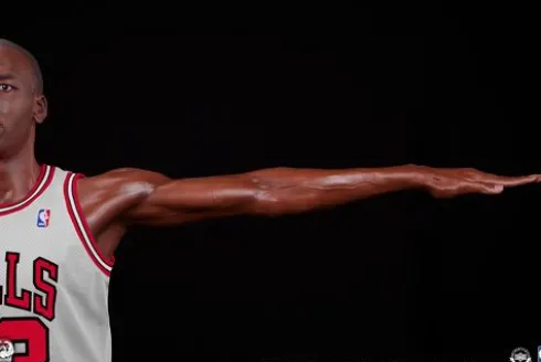 NBA Legends Busto 1/1 Michael Jordan Wings 81 cm