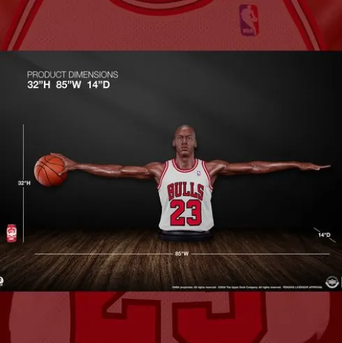 NBA Legends Busto 1/1 Michael Jordan Wings 81 cm