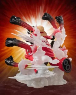 One Piece Figuarts ZERO Extra Battle Estatua PVC Monkey D. Luffy -Gum Gum Hawk Gatling- 19 cm