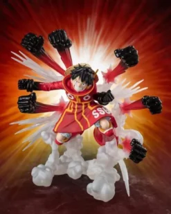 One Piece Figuarts ZERO Extra Battle Estatua PVC Monkey D. Luffy -Gum Gum Hawk Gatling- 19 cm