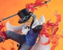 One Piece Figuarts ZERO Extra Battle Estatua PVC Sabo Fire Fist Rook Check 19 cm