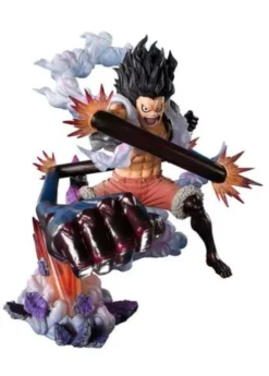 One Piece Figuarts ZERO Extra Battle Estatua PVC Monkey D. Luffy Gear 4 Snake Man King Cobra 21 cm