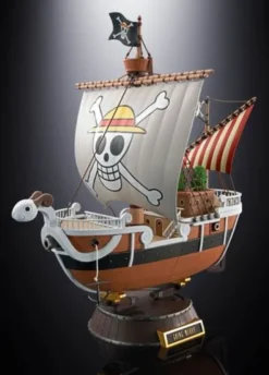 One Piece Figura Diecast Soul of Chogokin Going Merry 25th Anniversary Memorial Edition 28 cm