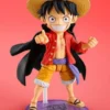 One Piece Figura World Collactable Figures x S.H. Figuarts Monkey D. Luffy 8 cm