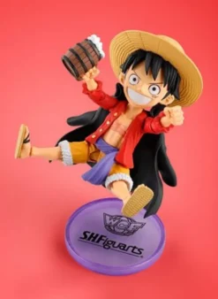 One Piece Figura World Collactable Figures x S.H. Figuarts Monkey D. Luffy 8 cm