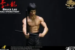 Operación Dragón My Favourite Movie Estatua 1/6 Bruce Lee Kali Sticks Fight Deluxe Basement Version 30 cm