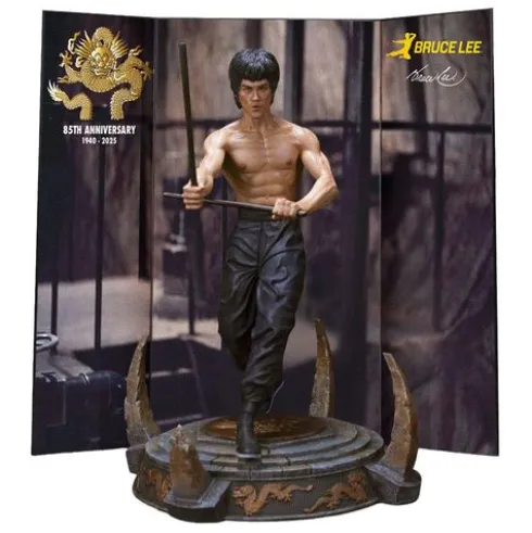 Operación Dragón My Favourite Movie Estatua 1/6 Bruce Lee Kali Sticks Fight Deluxe Basement Version 30 cm