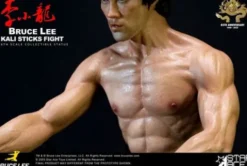 Operación Dragón My Favourite Movie Estatua 1/6 Bruce Lee Kali Sticks Fight Normal Version 30 cm