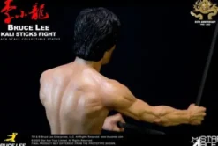 Operación Dragón My Favourite Movie Estatua 1/6 Bruce Lee Kali Sticks Fight Normal Version 30 cm