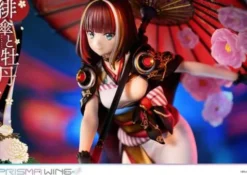 Original Illustration by Fuzichoco Estatua PVC 1/7 Prisma Wing Scarlet Umbrella And Peony 28 cm