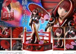 Original Illustration by Fuzichoco Estatua PVC 1/7 Prisma Wing Scarlet Umbrella And Peony Deluxe Version 32 cm