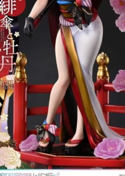 Original Illustration by Fuzichoco Estatua PVC 1/7 Prisma Wing Scarlet Umbrella And Peony Deluxe Version 32 cm