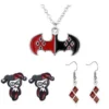 Pack Collar y Pendientes Harley Quinn DC Comics