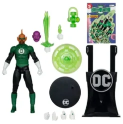 Pack de 3 Figuras Batman (Battle Damage Blue) (The Dark Knight Returns), Green Lantern (Green Lantern Corps and Huntress (The New 52)
