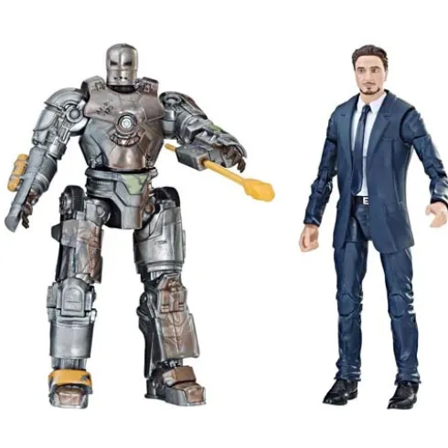 Pack 2 Figuras Iron Man and Mark I Marvel Legends