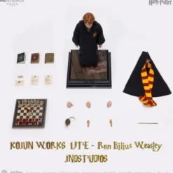 PACK 3 Harry Potter Figura 1/6 JND Studios, Harry Potter, Hermione Granger and Ron Weasley