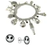 Pack Pulsera y Pendientes Pesadilla Antes De Navidad