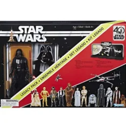 Pack Star Wars Black Series Darth Vader 40 aniversario
