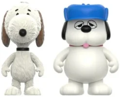 Peanuts ReAction pack de 2 Figuras Olaf & Andy 10 cm