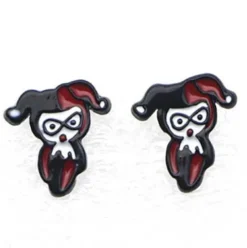 Pendientes Harley Quinn Figura DC Comics
