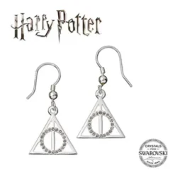 Pendientes Swarovski Reliquias de la Muerte Harry Potter